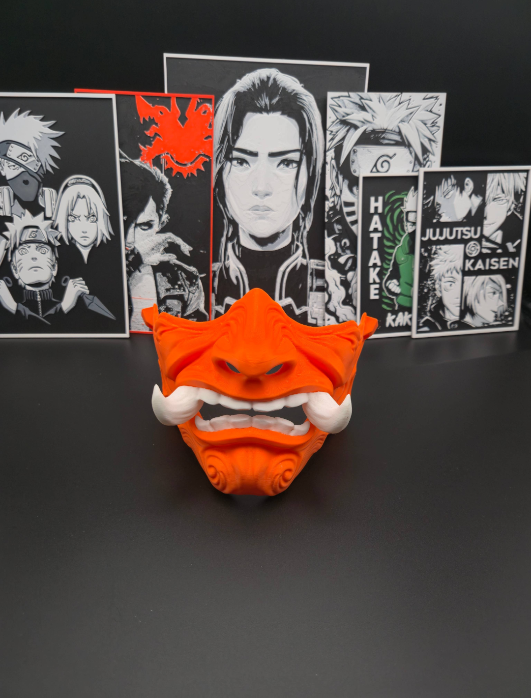 Oni-Maske Orange