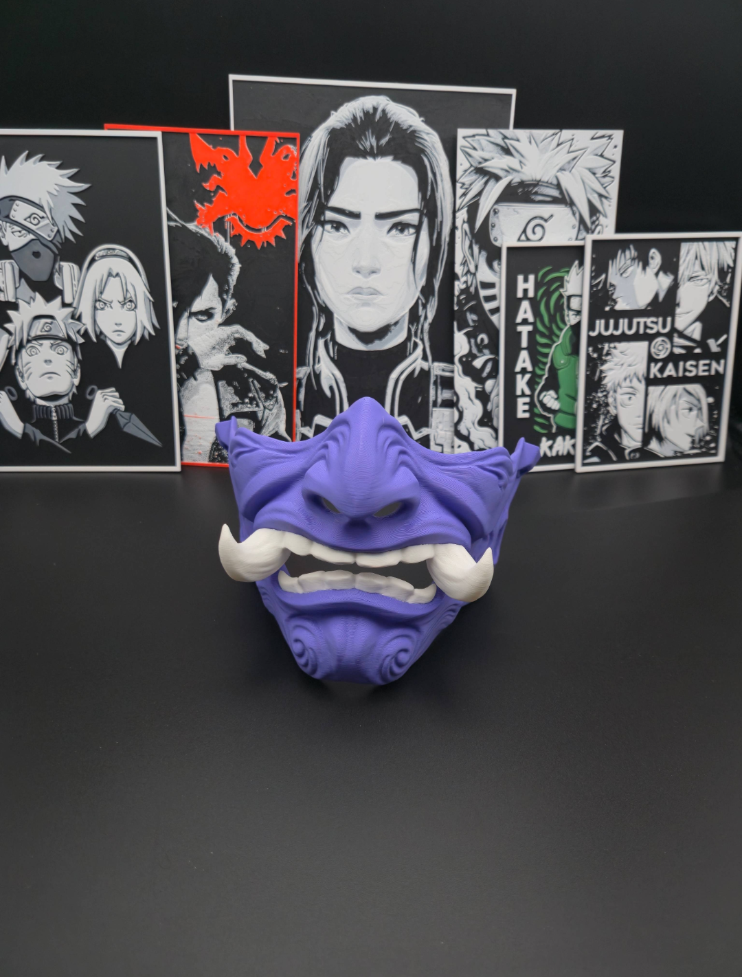 Oni-Maske Purple