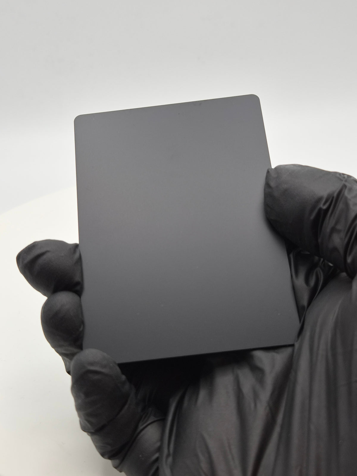 Black Stainless Steel Custom Card