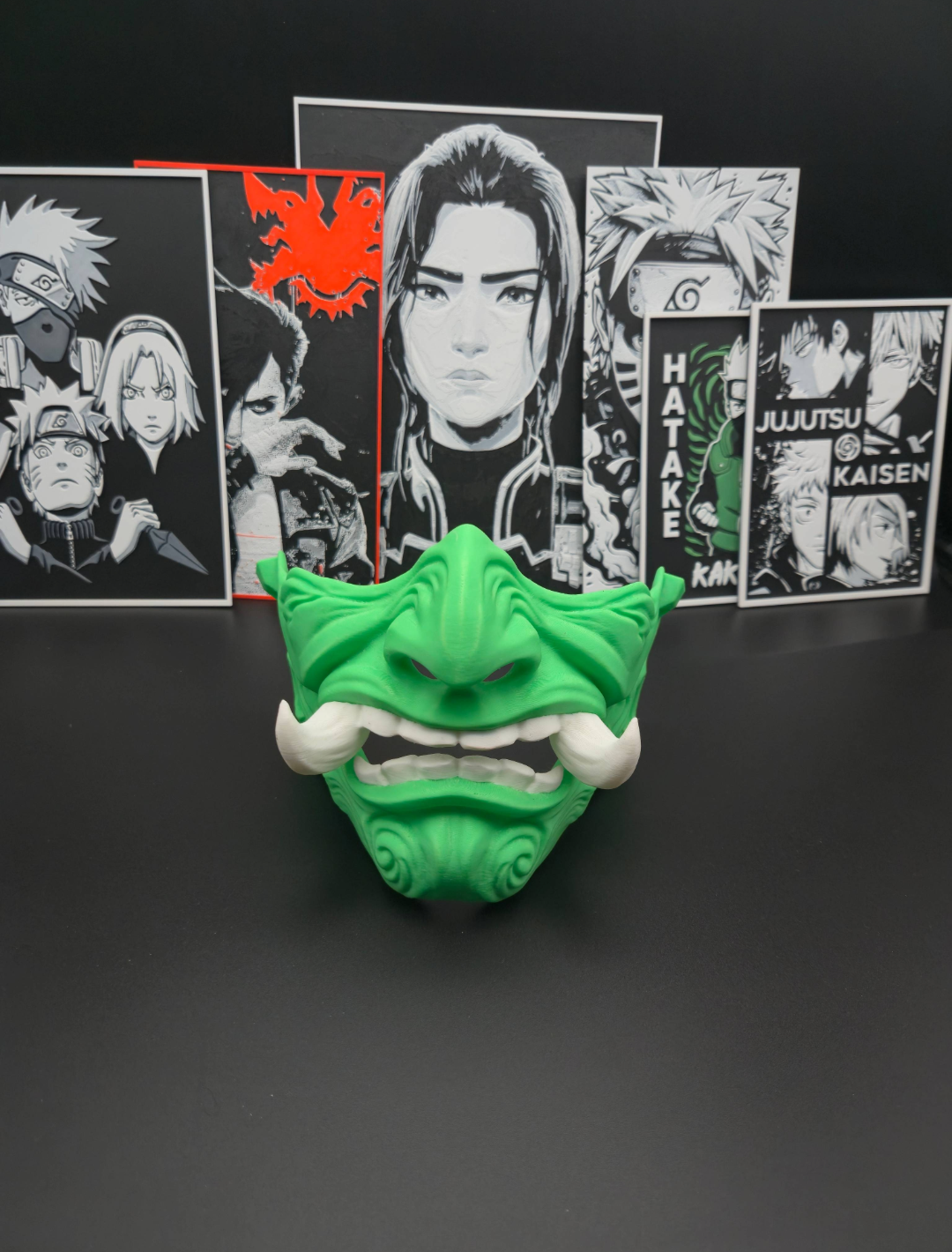 Oni-Maske Green