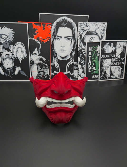 Oni-Maske Red